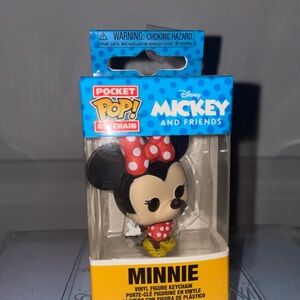 Disney Minnie Mouse Vinyl Funko Pop Keychain